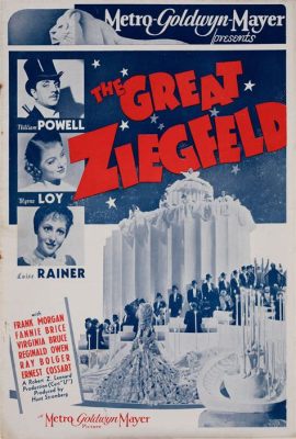 Have You Heard of The Great Ziegfeld ? A Spectacular Musical Journey Through Show Business History!