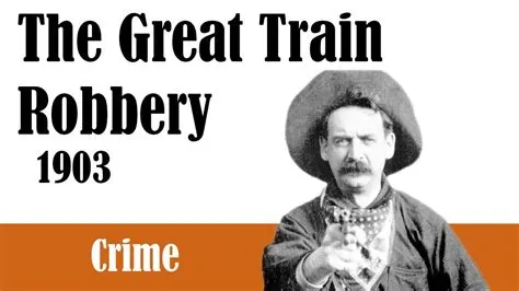   The Great Train Robbery!  – A Silent Saga of Daring Robbery and Comedic Mishaps